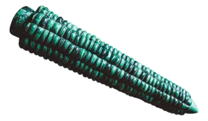 Malachite Corn Sculpture