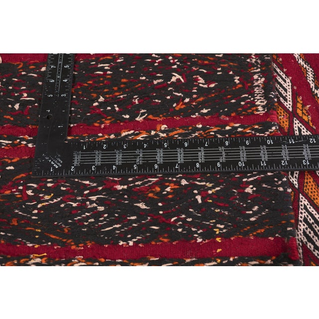 Textile Vintage Zemmour Moroccan Kilim Rug, 02'08 X 27'00 For Sale - Image 7 of 10