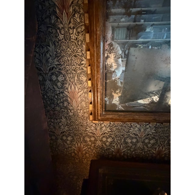 Wood Pair Formations Dentil Mirrors For Sale - Image 7 of 7