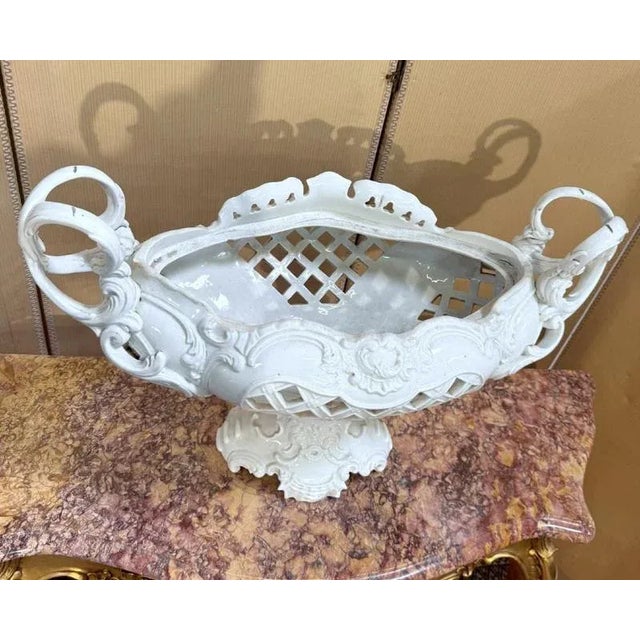 Large Earthenware Table Centerpiece For Sale - Image 5 of 6