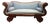 Antique Empire Settee, Mahogany Frame Settee For Sale