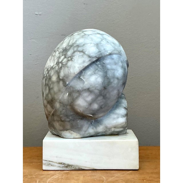 Vintage Marble Abstract Form Sculpture For Sale - Image 11 of 17