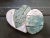 Aqua Artistic Ceramics, Set of 2 For Sale - Image 8 of 8