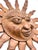Mid-Century Sun Face Wall Mask from Hermann Reichegger, South Tyrol, 1950s For Sale - Image 12 of 14