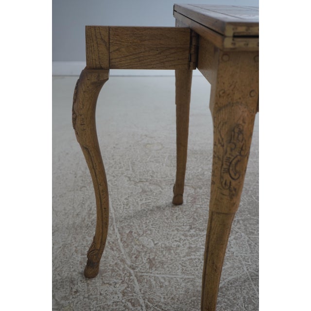 Baker French Demilune Gate Leg Flip Top Table For Sale - Image 13 of 18