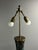 Mid-Century Modern Mosaic and Brass Table Lamp with Gold Mushroom Metal Dome Shade, 1960s For Sale - Image 13 of 18
