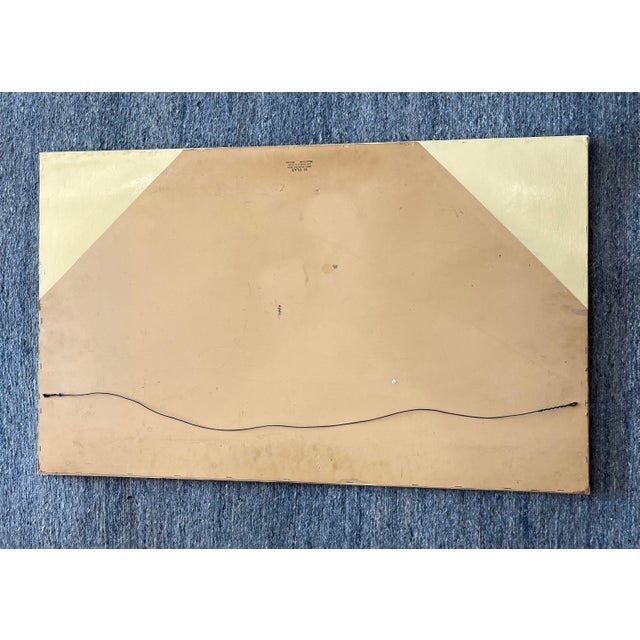 Mid 20th Century Asian Art Abstract Painting, Framed For Sale - Image 11 of 11