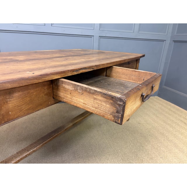 19th Century Fruitwood Refectory Farmhouse Table, 1800 For Sale - Image 13 of 18
