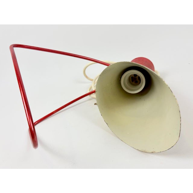Metal Mid-Century Modern Table Lamp by Josef Hurka for Napako, 1950s For Sale - Image 7 of 9