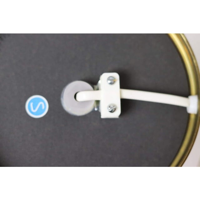 Source from Sweden. Pair of mid century polished brass table lamps. Both in very good condition. with some visible patina....