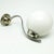 Silver Art Deco Wall Lamp, Poland, 1950s For Sale - Image 8 of 17