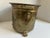Vintage Brass Jardinière With Lion Handles and Claw Feet - Indoor Planter For Sale - Image 4 of 16