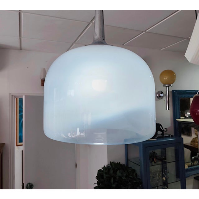 1970s Murano Glass Ceiling Lamp, 1970s For Sale - Image 5 of 15