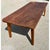 Vintage Rustic Wide Plank Wood Farm Table For Sale - Image 10 of 15