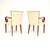 1930s Art Deco Walnut and Leather Armchairs, 1930, Set of 2 For Sale - Image 5 of 11