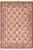 Shabby Chic Trellis 1990's Pak-Persian Ivory/Red Wool Rug - 6'0'' X 9'3'' For Sale - Image 9 of 9