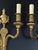 French Louis XVI Revival Gilt Bronze Wall Sconces, Set of 2 For Sale - Image 3 of 9