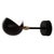 Mid-Century Modern Black Eye Sconce Wall Lamp by Serge Mouille For Sale - Image 9 of 9