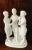 Small antique bisque porcelain figurines, Three Graces, cca from early 20 th c.