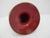 Red Michael Nourot Red Satin Series Gold Leaf Art Glass Vase MC 94 94 Pu For Sale - Image 8 of 10