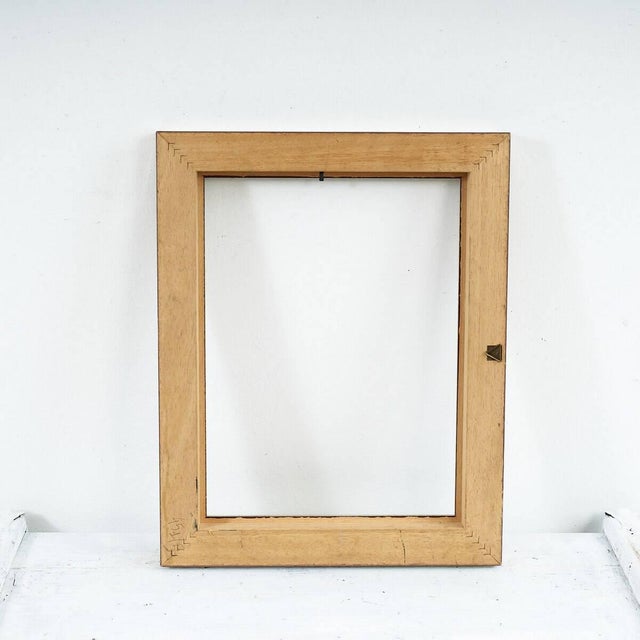 Vintage Wooden Frame, 1950s For Sale - Image 3 of 4