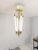Gold Vintage Art Deco Chandelier from Kayser & Co., 1920s For Sale - Image 8 of 8