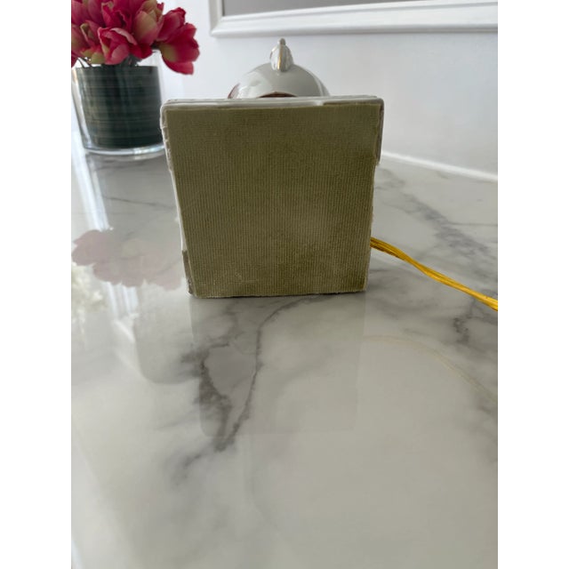 Vintage French Style Ceramic Lamp Completely Restored For Sale - Image 10 of 12