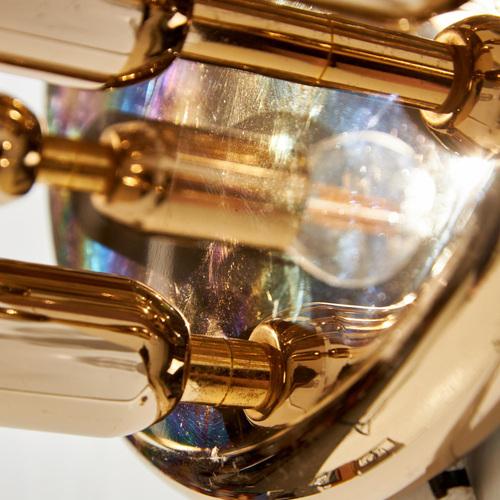 Brass Wall Lamp from Orion, 1980s For Sale - Image 6 of 11