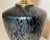 Glass Vintage Hand Blown Iridescent Aurene Studio Lustre Glass Electric Table Lamp For Sale - Image 7 of 16
