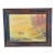 Carol Kimball Original Oil Painting Vintage Landscape Framed 21x17 For Sale