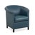 Chair in Blue Leather from Wittmann For Sale - Image 13 of 13