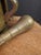 Metal 18th C Antique Solid Brass Mortar Pestle Set Heavy 15lb Judaica Apothecary For Sale - Image 7 of 17