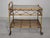 Scandinavian Rattan, Raffia and Glass Serving Cart, 1960s For Sale - Image 3 of 14