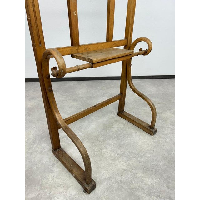 No.1082 Coat Rack attributed to J&J Kohn, 1890s For Sale - Image 9 of 14