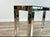 Hollywood Regency West Elm Parsons Mirrored Console Table With Two Drawers For Sale - Image 3 of 10