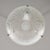 French Art Deco Pendant Light - Frosted Glass Bowl by Noverdy 1930s - 3 Available For Sale - Image 6 of 12