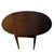 Hepplewhite Late 20th Century, Mahogany, Hepplewhite Style, Pembroke, Folding Side Table For Sale - Image 3 of 14