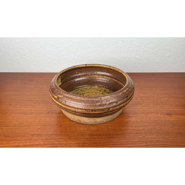 Mid-Century Modern Danish Studio Pottery Bowl from Salling Keramik, 1960s For Sale - Image 10 of 15