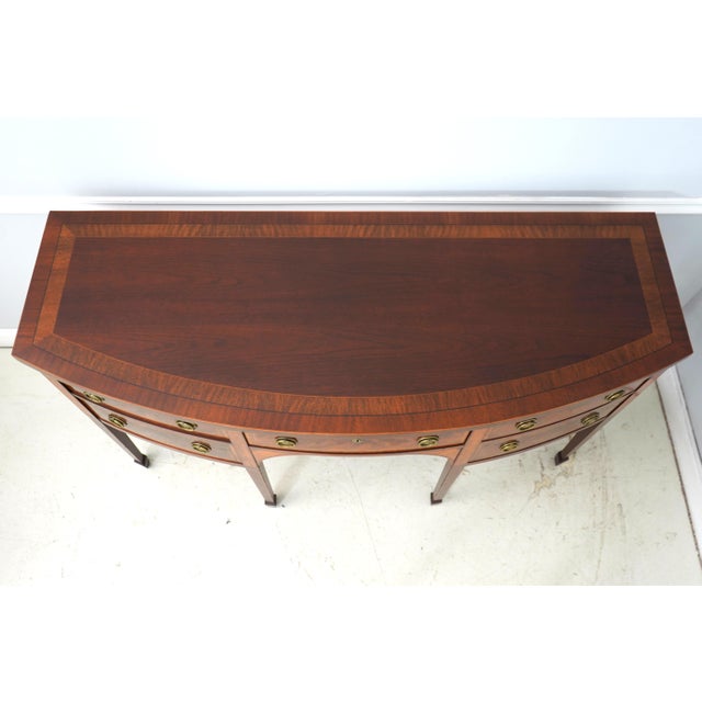 Baker Historic Charleston Mahogany Inlaid Sideboard For Sale In Philadelphia - Image 6 of 18