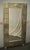 Mid-Century Italian Murano Gold Art Glass and Brass Console Wall Mirror For Sale - Image 9 of 10
