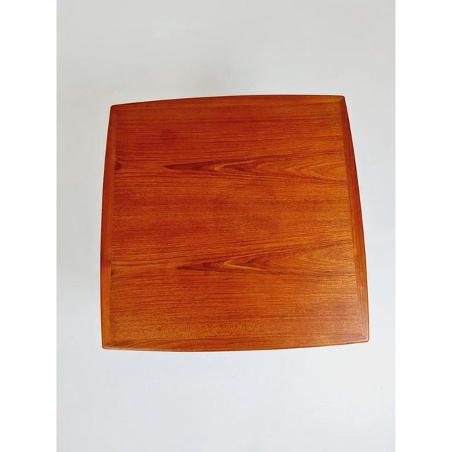 Danish Square Teak Coffee Table by Grete Jalk for Glostrup Møbelfabrik, 1960s For Sale - Image 10 of 18