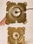 Burnt Orange Vintage Mid-Century Modern Amber Murano Style Swirl Glass Table Lamps - a Pair For Sale - Image 8 of 8