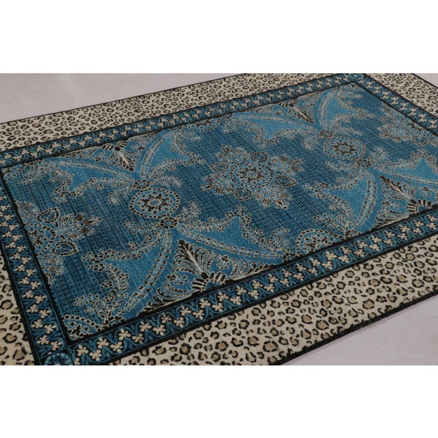 Hand-knotted in wool, this 6x9 modern rug is a bold and sophisticated addition to Rug & Kilim’s contemporary curation....