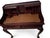 Exquisite antique Chippendale-style mahogany secretary writing desk, circa early 20th century. This stunning Carlton House...
