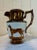 Beautiful circa 1830s-1850s English lusterware pitcher Though small in size at just around 5 inches tall, this antique...