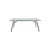Glass and Silver Metal Dining Table from Rolf Benz For Sale - Image 9 of 11
