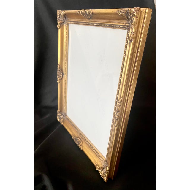 Vintage Carr Frame Ornate Baroque Gold Gilt Style Wood Frame - 8x10. For Sale - Image 13 of 15