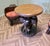 Elephant Chairs and Table, 1960s, Set of 3 For Sale - Image 4 of 15