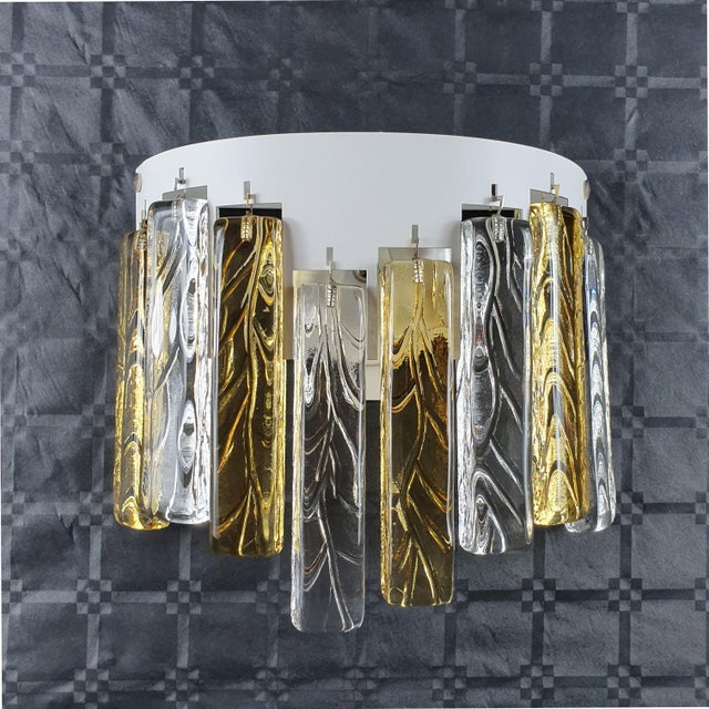 Wall Sconce in Murano Glass, Italy, 1972 For Sale - Image 4 of 6