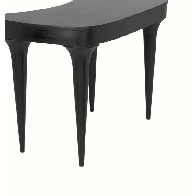 Not Yet Made - Made To Order NOIR Rennie Desk For Sale - Image 5 of 5